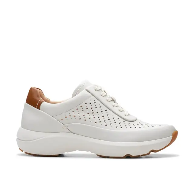 Clarks Tivoli Grace off white Off White Leather - 37 2