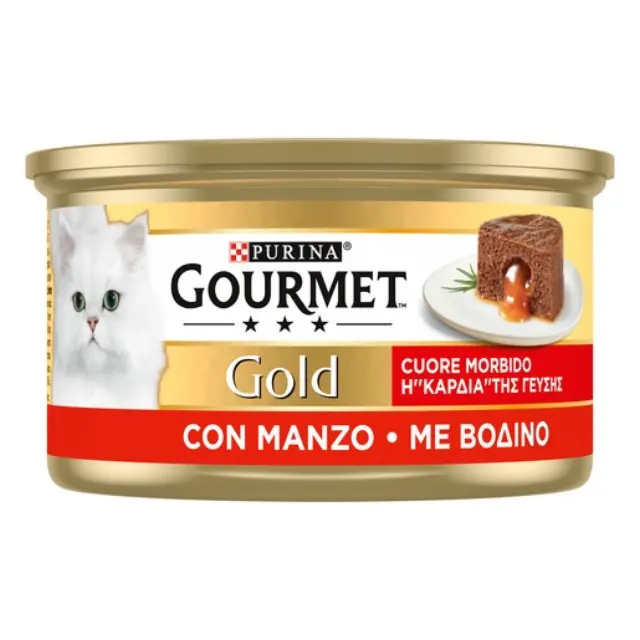 Gourmet Gold "Καρδιά της Γεύσης" Βοδινό 85gr