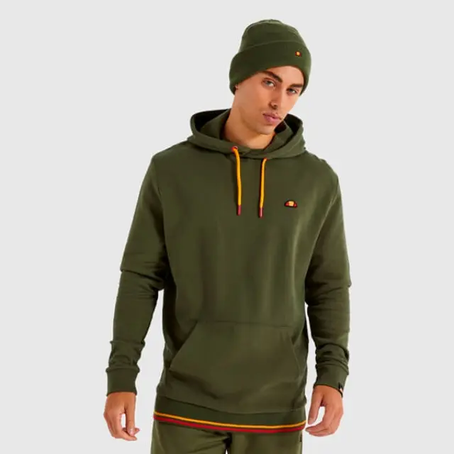 Ellesse Koda OH Hoody Φούτερ Ανδρικό Khaki Khaki - M