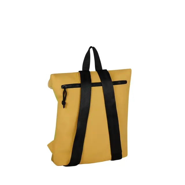 New Rebels Mart Art Roll-Top Backpack (S): Sunflower 3