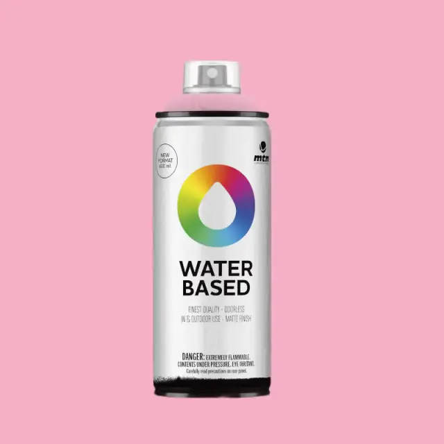 MTN Waterbased Spray Paint 400ml WB4 RV-323 Vice Pink