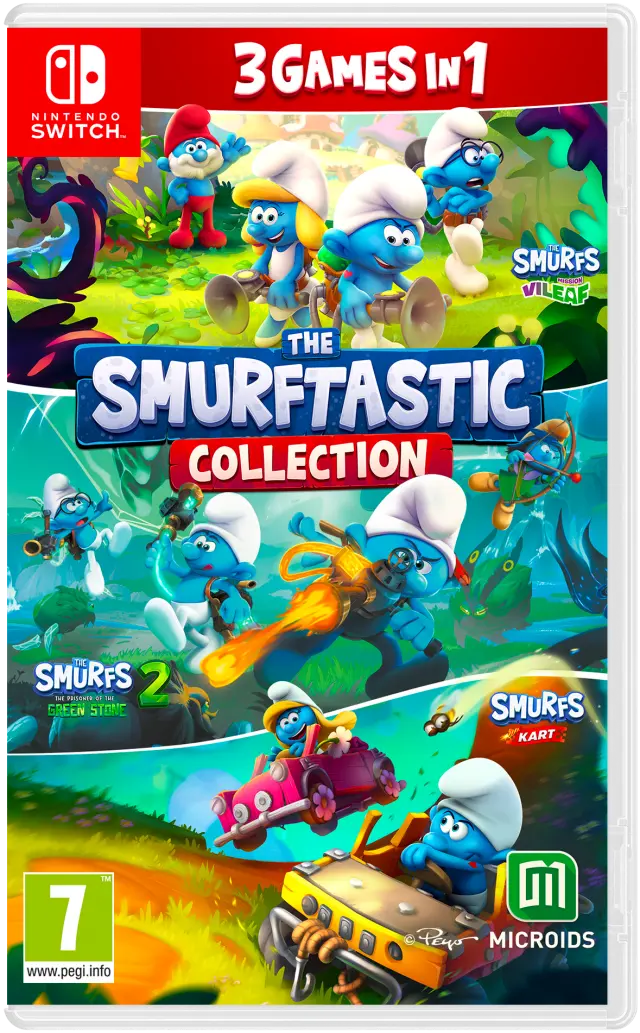 The Smurftastic Collection (3-in-1) - Nintendo Switch