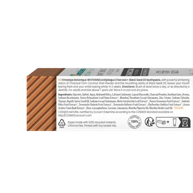 Himalaya Botanique Whitening Antiplaque Mint Toothpaste 2