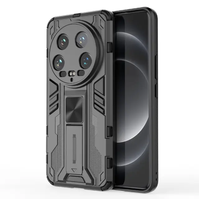Hybrid KickStand Θήκη για Xiaomi 14 Ultra-Black OEM