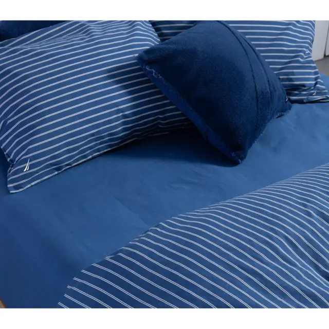 Nef-Nef Homeware Σεντόνι Nautica Coast Σετ King Size 280x270 True Navy