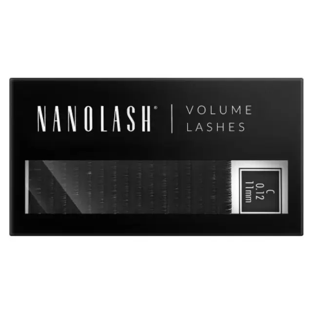 Nanolash Volume Lashes 0.12 C false eyelashes 11 mm