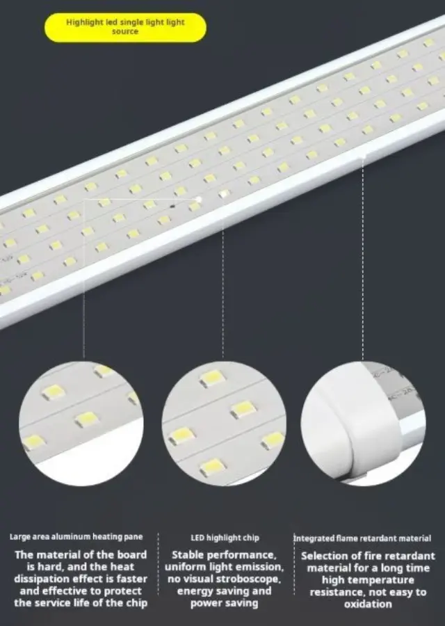 Μπάρα φωτισμού LED - Tube - 36W - 120cm - 6500K - A2-2 - 431873 2