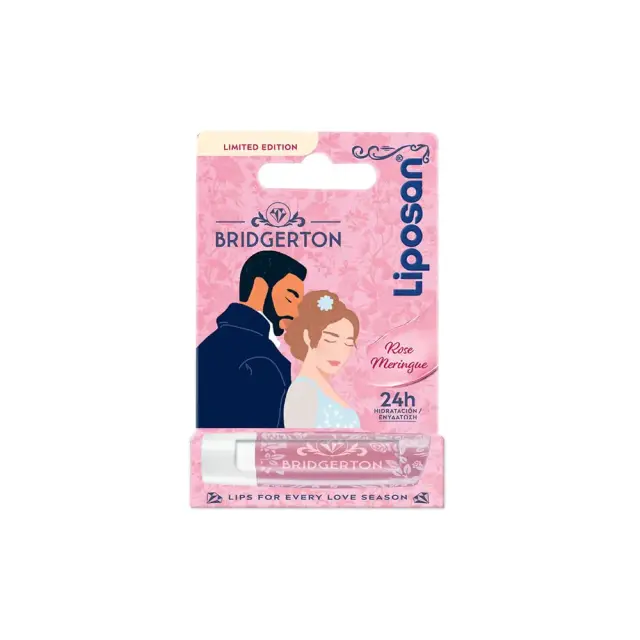 Liposan Bridgerton Limited Edition Ενυδατικό Balm Χειλιών 4.8g - Rose Meringue