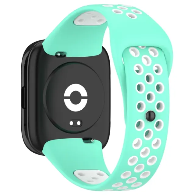 Λουράκι για Xiaomi Redmi Watch 3 Lite/3 Active-Teal/White OEM 2
