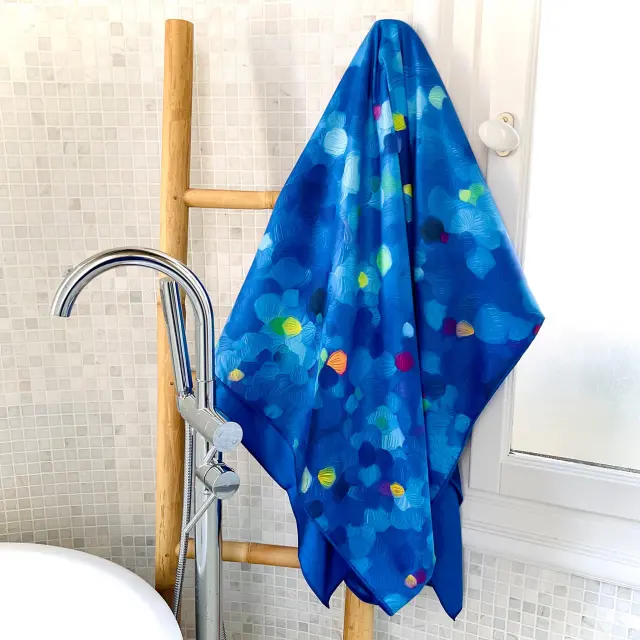 Pylones XL Πετσέτα Θαλάσσης (110x180cm) από ίνες microfibre: Body DS XL (6 σχέδια) Blue Palette 3