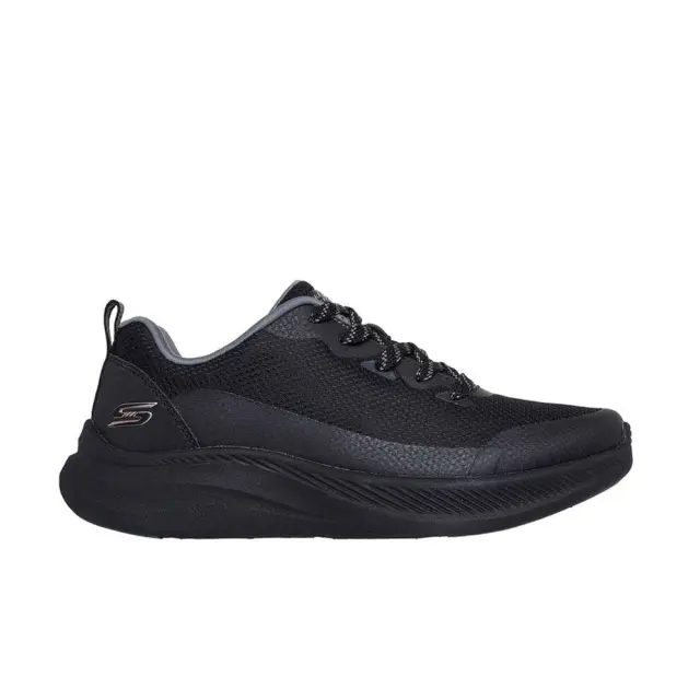 Skechers Mesh Lace Up Moda Flex (117730-BBK) - Μαύρο