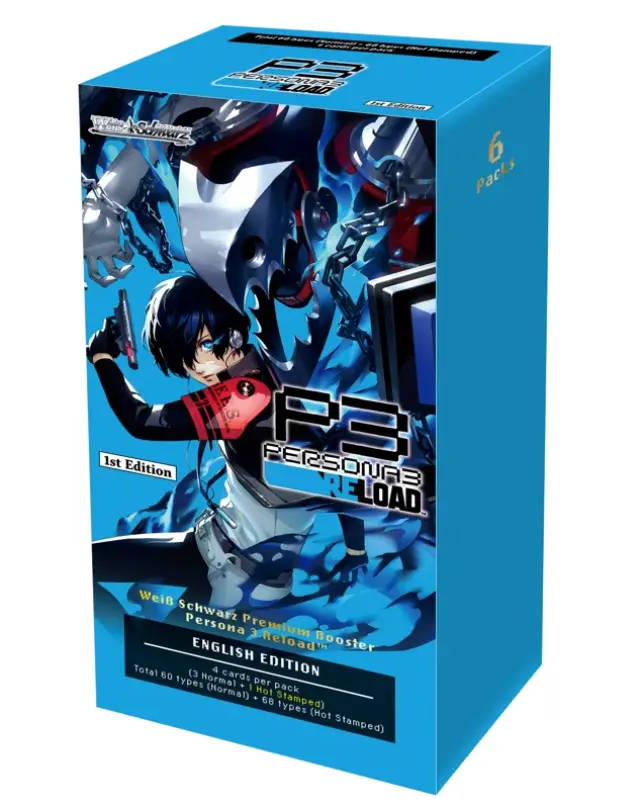 Weiss Schwarz - Persona 3 Reload Reprint Premium Booster Display (6 Packs) - EN