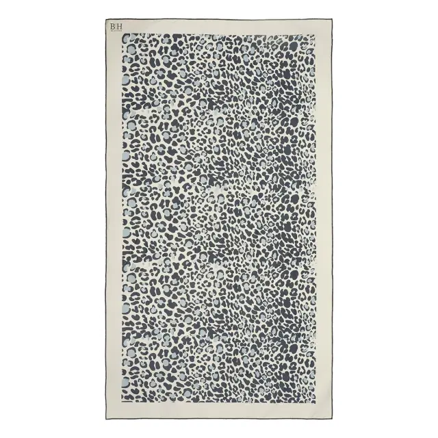Beauty Home Πετσέτα θαλάσσης διπλής όψης Microfiber Art 2252 90x160 Γκρι