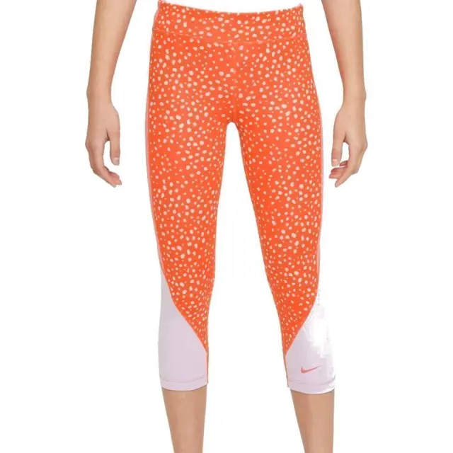 Nike Dri-FIT One ΠΑΙΔΙΚΟ ΚΟΛΑΝ (DO7125-817) - Πορτοκαλί