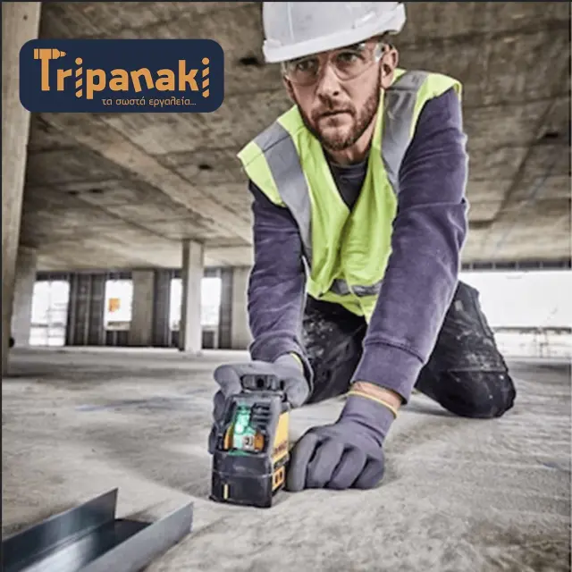 DeWalt DW088CG - Laser Αυτορρυθμιζόμενο Πράσινης Δέσμης με Προβολή Σταυρού με 3 Μπαταρίες ΑΑ σε Βαλίτσα Μεταφοράς 3