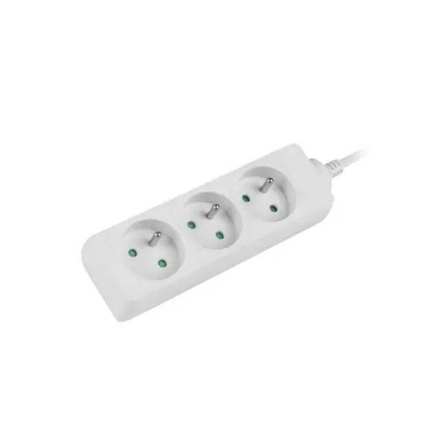 Lanberg Power Strip 3-socket 3m White (PS0-03E-0300-W)