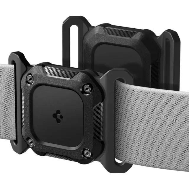 Spigen Tough Armor Apple Airtag For Pet Collar Black