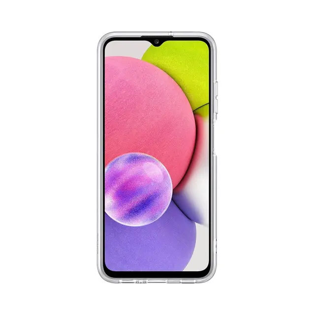 Θήκη Σιλικόνης Samsung EF-QA036 Soft Clear Cover Για Samsung Galaxy A03 Διάφανη 3