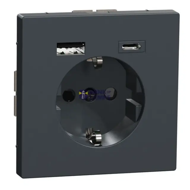 Merten, Schu SO w USB A+C 3A TP ant