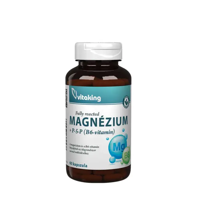 Vitaking Magnesium Bisglycinate + Vitamin B6 (P5P)