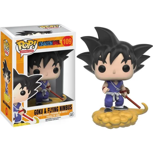 Funko Pop! Animation: Dragon Ball Z - Goku + Flying Nimbus #109