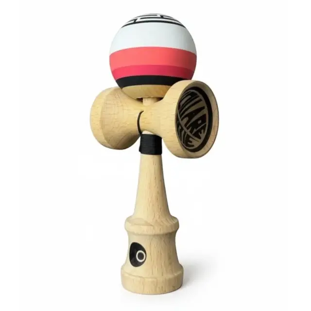 OKENDAMA New MAZE 5 Pink Kendama – AntiSkid Finish