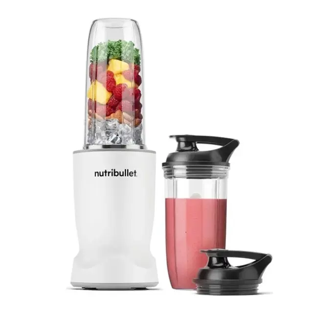 Nutribullet Blender Turbo Matte 0.7L 1000W White (NBT1006MW)