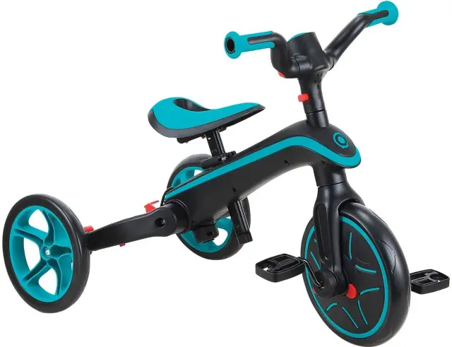 Globber Τρίκυκλο Trike Explorer Foldable 4 In 1 Teal 3