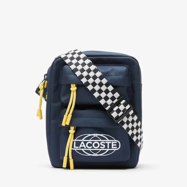 Τσαντάκι Χιαστί Lacoste Daphne NH4040NZ-166 Σκούρο Μπλε - One Size