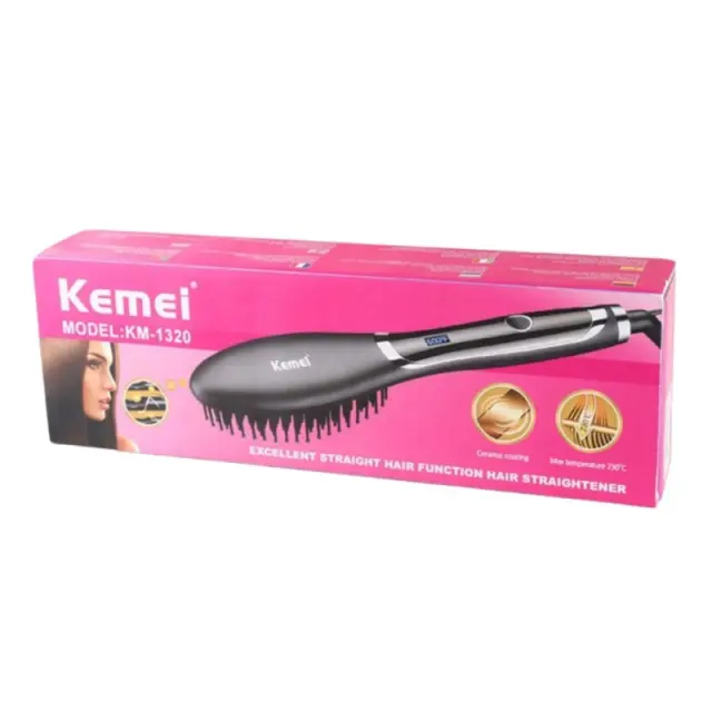 Kemei Ηλεκτρική Βούρτσα KM 1320 KM-1320 Κεραμική 60W