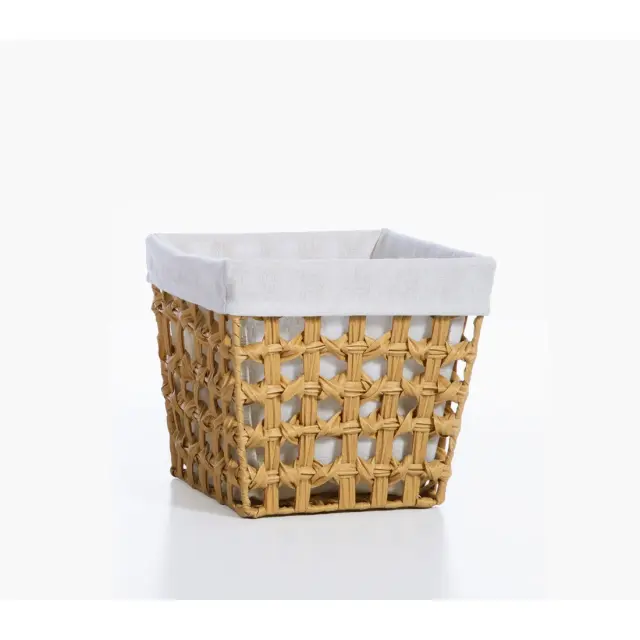 Nef-Nef Homeware Καλάθι Verde 27x27x25 Καφέ