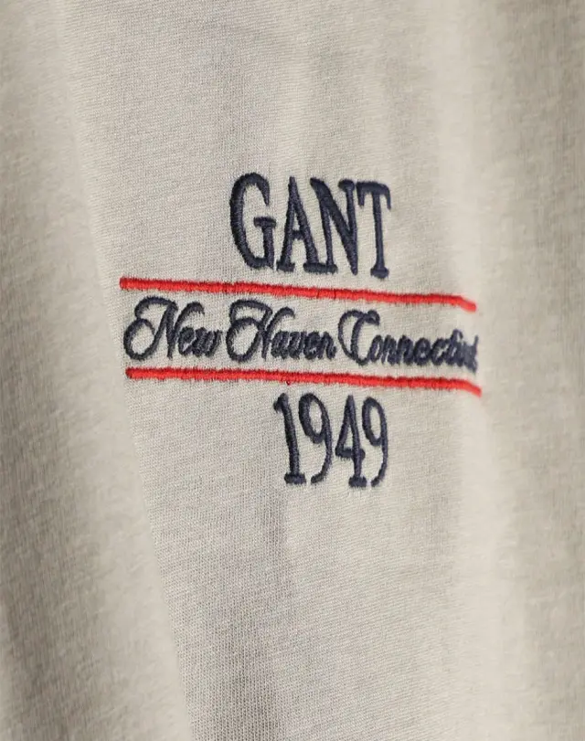 Gant ανδρικό t-shirt με κεντητό λογότυπο 3G2003459-1 2