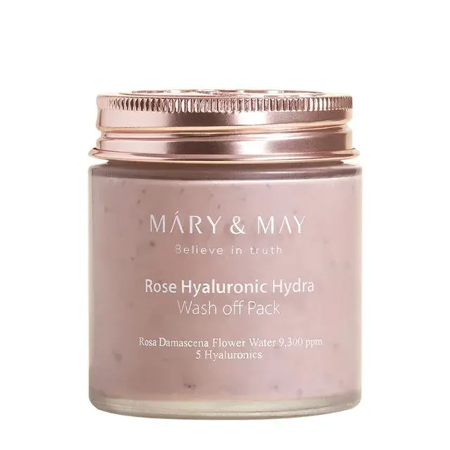 Mary + May Rose Hyaluronic Hydra Wash off Pack -Μάσκα αργίλου με τριαντάφυλλο 125g