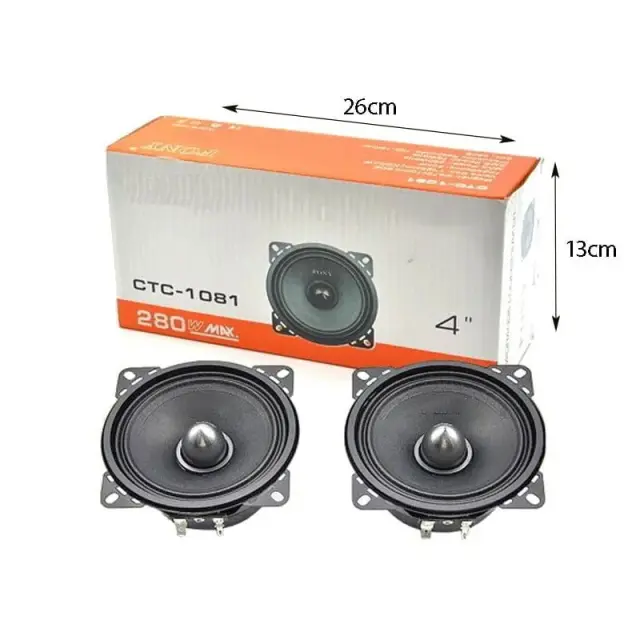 PerVoi Ηχείο Αυτοκινήτου CTC-1081 4″ με 45W RMS - Speaker 68324 3