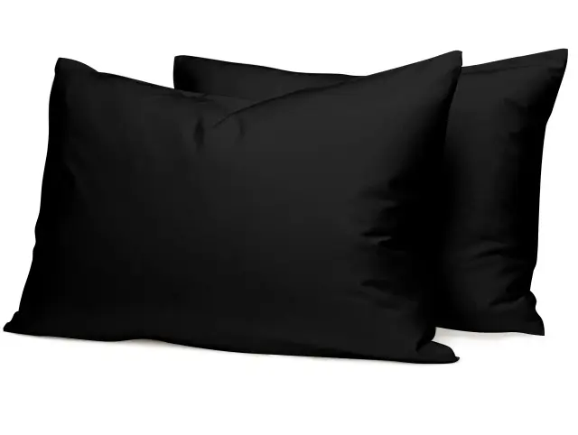 Σεντόνι 230Χ260 Υπέρδιπλο Χωρίς Λάστιχο Solid Line Cotton Palatex - Black