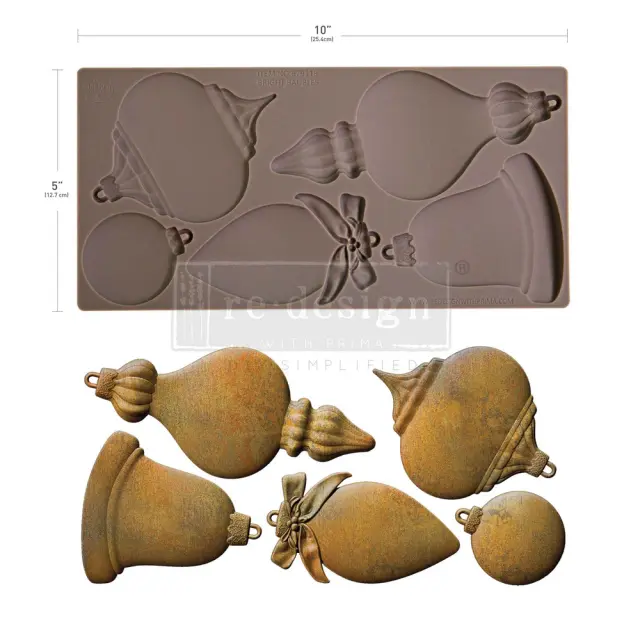 Καλούπι Redesign Prima Marketing 13x25.4cm, Bright Baubles