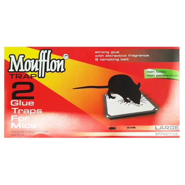 MOUFFLON Moufflon Ποντικοπαγίδα Large 2τεμ