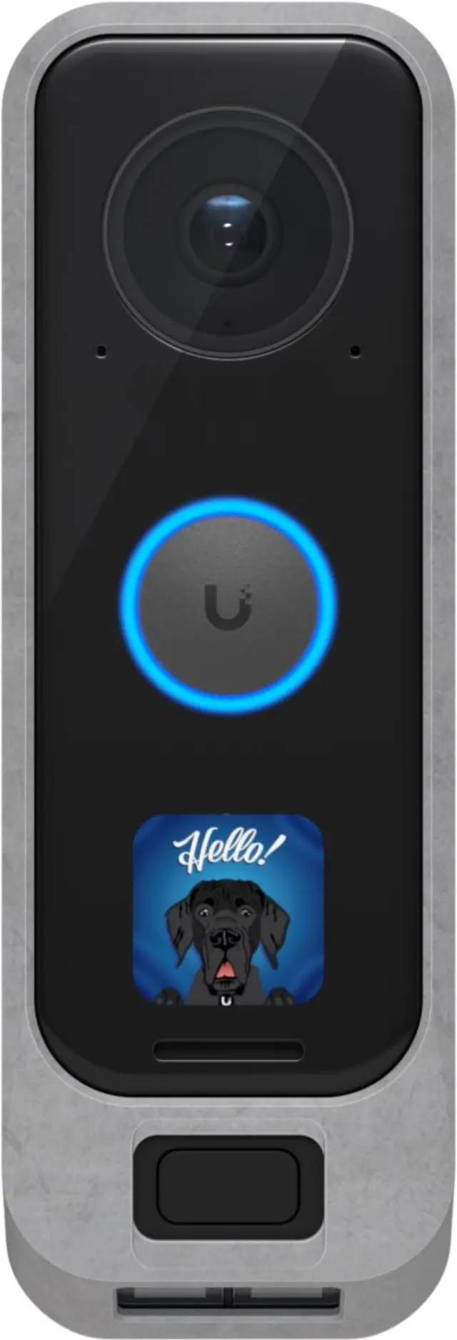Ubiquiti cover for G4 Doorbell Pro, concrete design