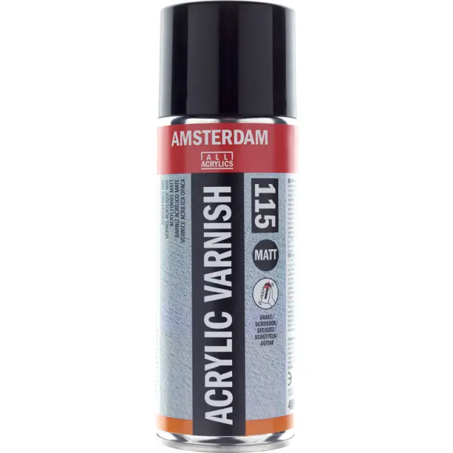 Talens Amsterdam 115 Βερνίκι Ματ σε Σπρέι για Ακρυλικά - 400ml