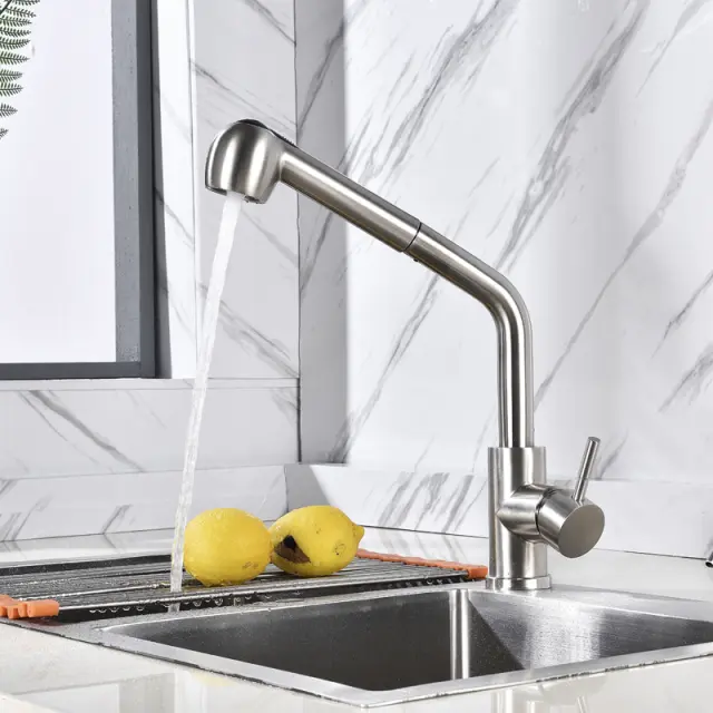 8550 Ψηλή Μπαταρία Κουζίνας Πάγκου Inox Ασημί