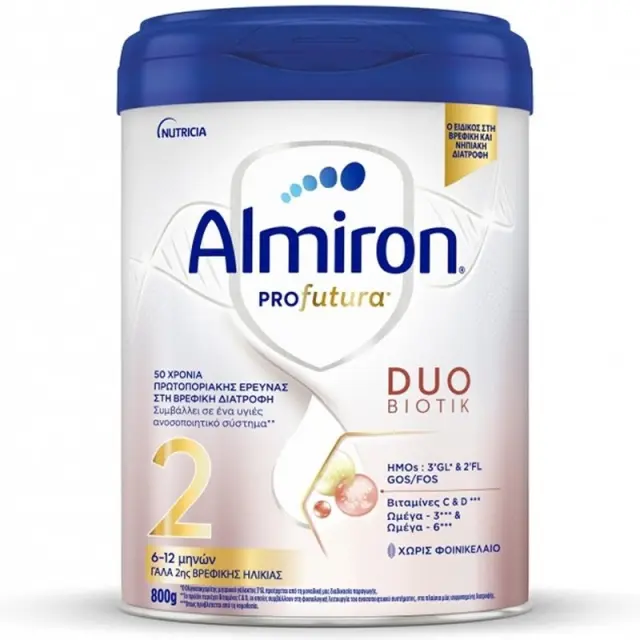 Nutricia Almiron Profutura No 2,Βρεφικής Ηλικίας, 6-12m , 800g