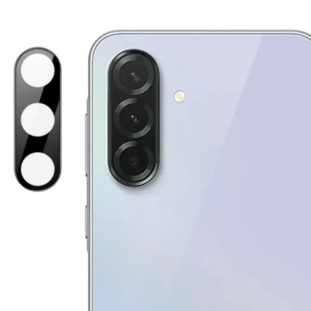 Techsuit - Full Camera Glass - Samsung Galaxy A36 5G - Black
