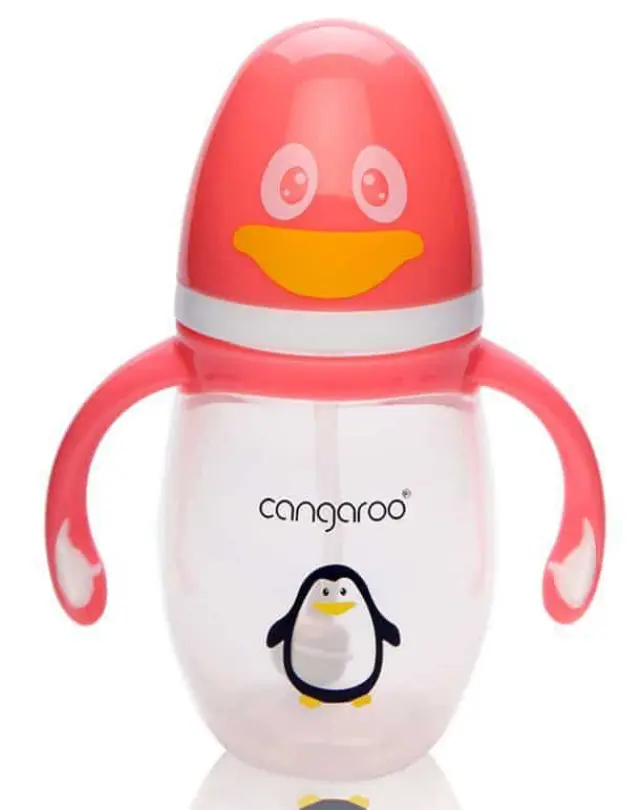 Μπουκάλι με Χερούλια 210ml Penguin Cangaroo Green 3800146259693