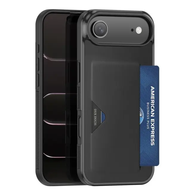 Θήκη TPU PU & PC Dux Ducis Apple iPhone Air Pocard Μαύρο N69705