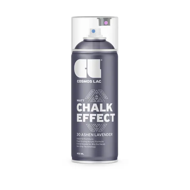 Σπρέι εφέ κιμωλίας Spray Chalk Effect Cosmos Lac 400ml, Ashen Lavender N30