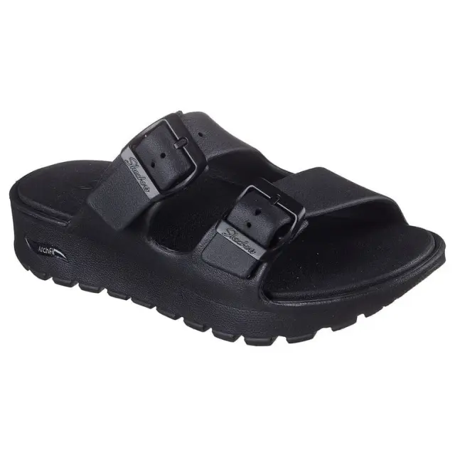Γυναικείες Ανατομικές Παντόφλες Skechers Desire 111304/BLK Μαύρες Μαύρο - 40 2
