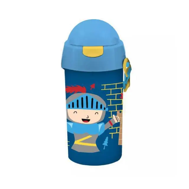 Must Παγούρι Πλαστικό με Καλαμάκι 500m Little Knight (000584883)