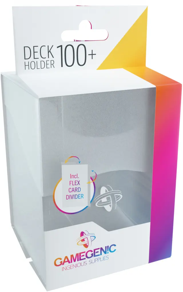 Gamegenic 100+ Card Deck Holder Clear 2