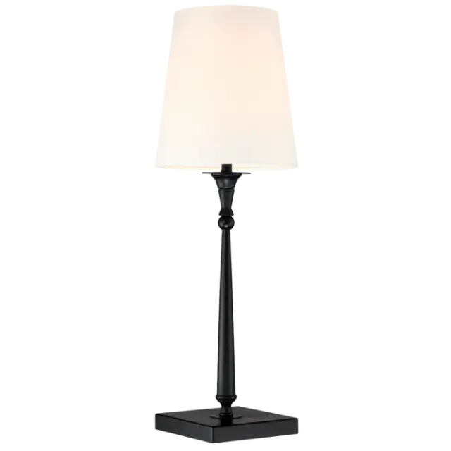Επιτραπέζιο φωτιστικό Austin T01241BK-WH λευκό καπέλο μαύρο ματ