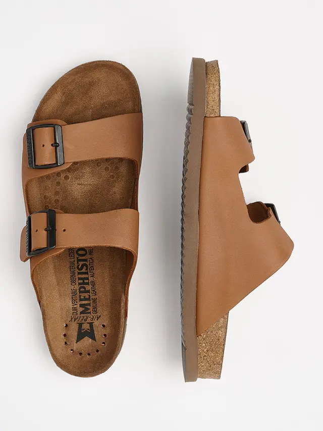 Mephisto Πέδιλα Ανδρικό δέρμα Oiled Καφέ MEP/NERIO CHESTNUT - 45 3